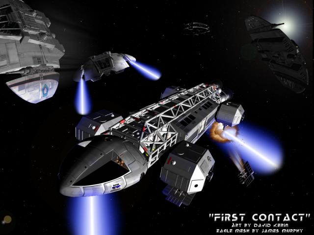 BSG-Space 1999-First Contact
